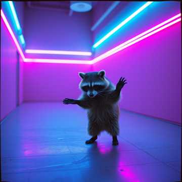 Raccoon Eyes in the Club