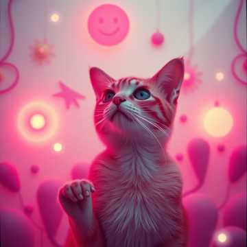 im the raspberry cat girl boss