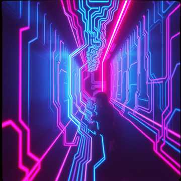 Neon devre elekrik çarpsın