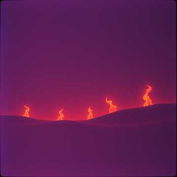 Dancing to the rhythm of your flame