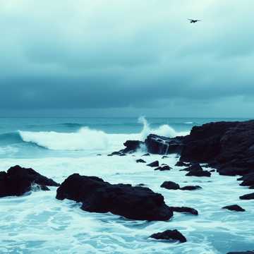 O mar