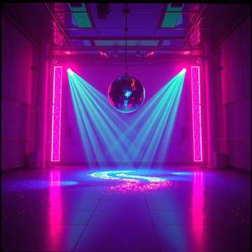 Dancing in the Neon Glow