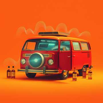the van