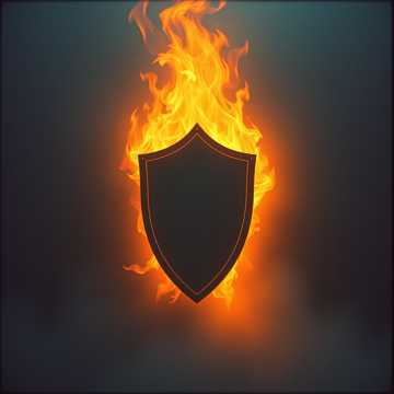 Shield and Flame