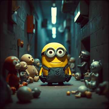 Adrian's minion drive by