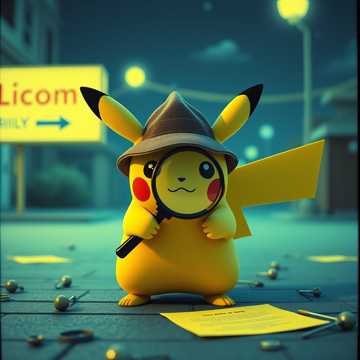 Pokémon Detektivarbeit
