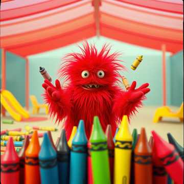 Elmo’s Red-Fur Flow