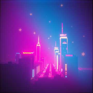 Dancing in the Neon Glow