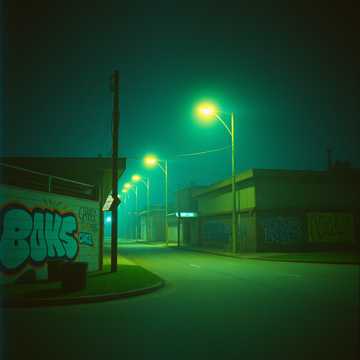 Street Lights Glow
