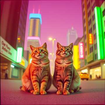raspberry cat bosses in love