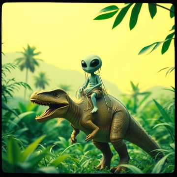 Die Nudel und das Alien