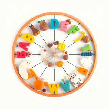 Soft abc kids wheel