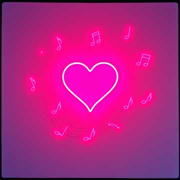 Neon Hearts