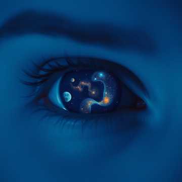 Augen wie die Nacht