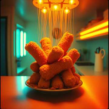 Deep Fried Foreskin Feast