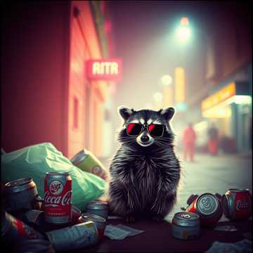 Mapaches en la Calle