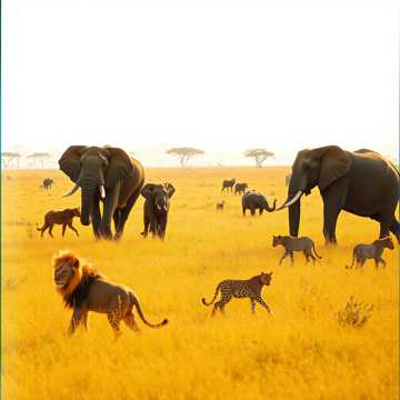Safari in Kenia