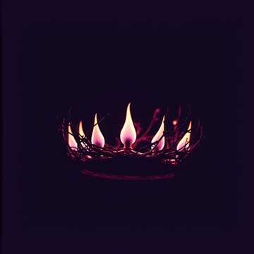 Dionysus - Crown of Ivy Heart of Fire 