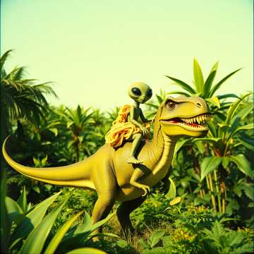 Die Nudel und das Alien