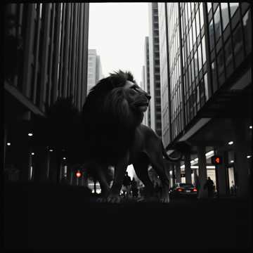 León en la Selva