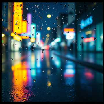 Bajo la lluvia